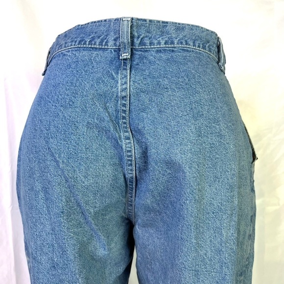 BLUE ZONE VINTAGE JEANS BALLOON JEANS BAGGY JEANS BOYFRIEND JEANS TAPERED LARGE - Picture 8 of 12